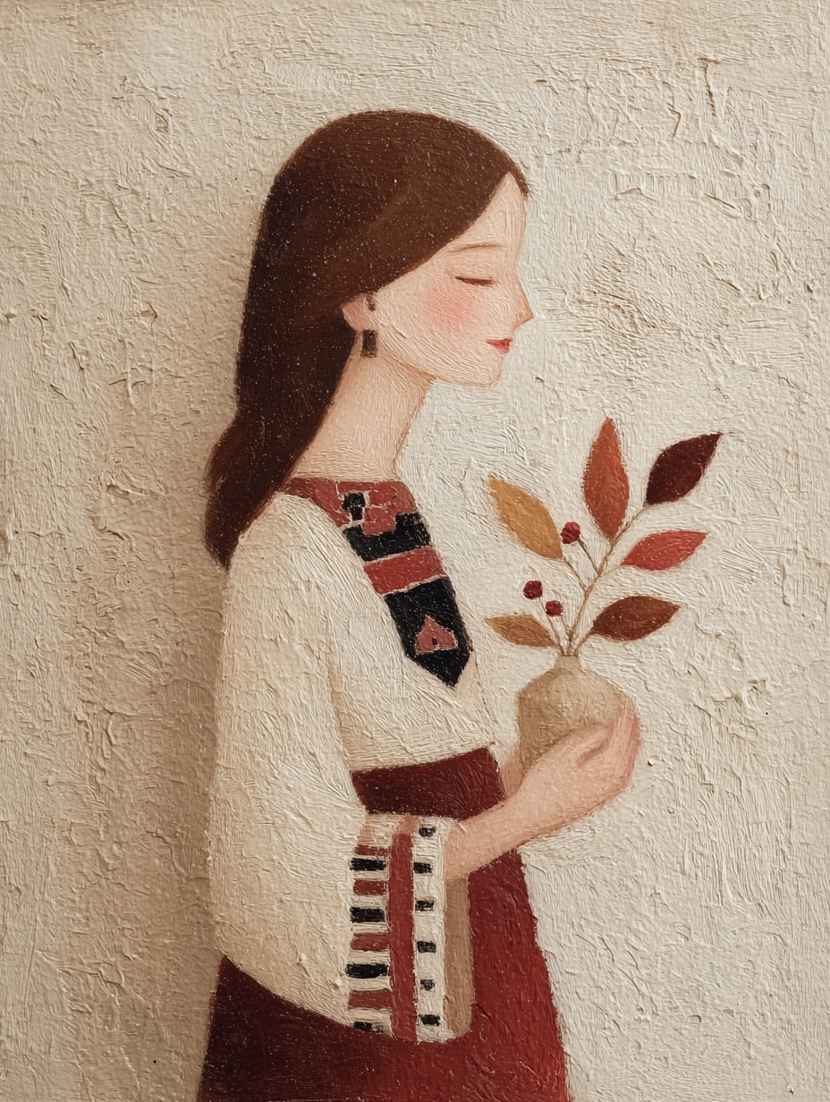 Toamna de acasă — tablou canvas